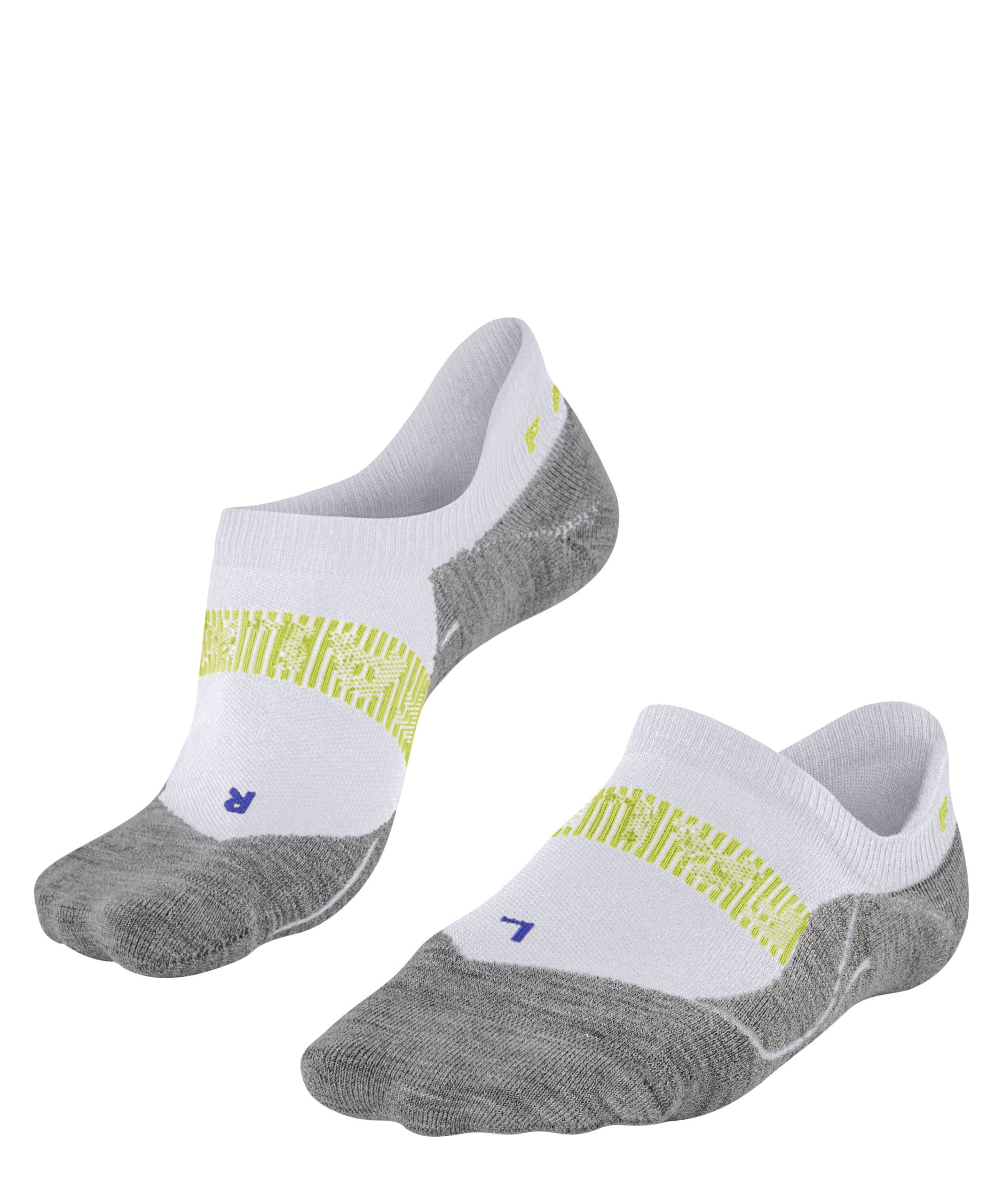 FALKE Heren Hardloopsokken RU4 Cool Invisible Wit
