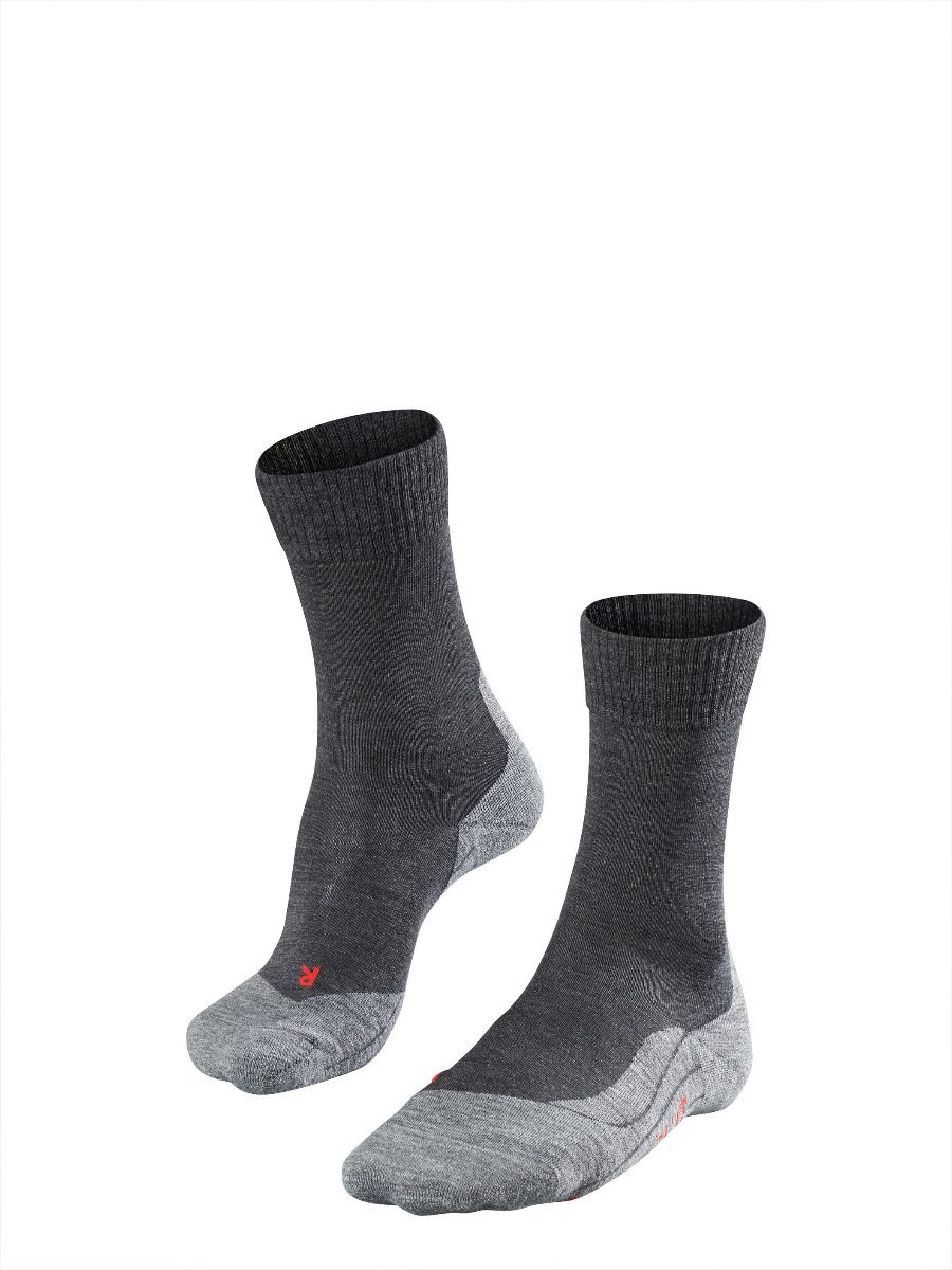 FALKE Heren Wandelsokken TK5 Asphalt Melange