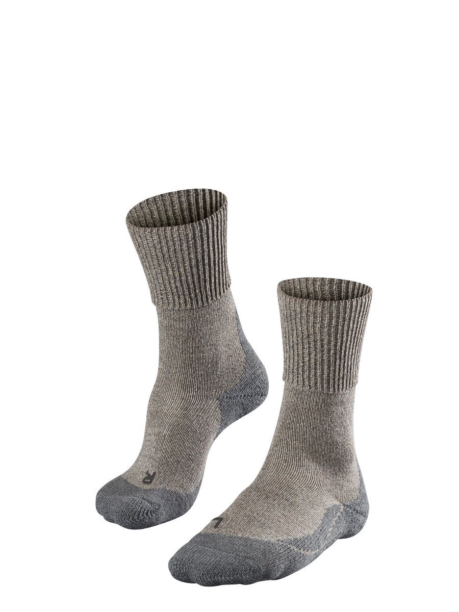 FALKE Heren Wandelsokken TK1 Wool Kitt Mouline