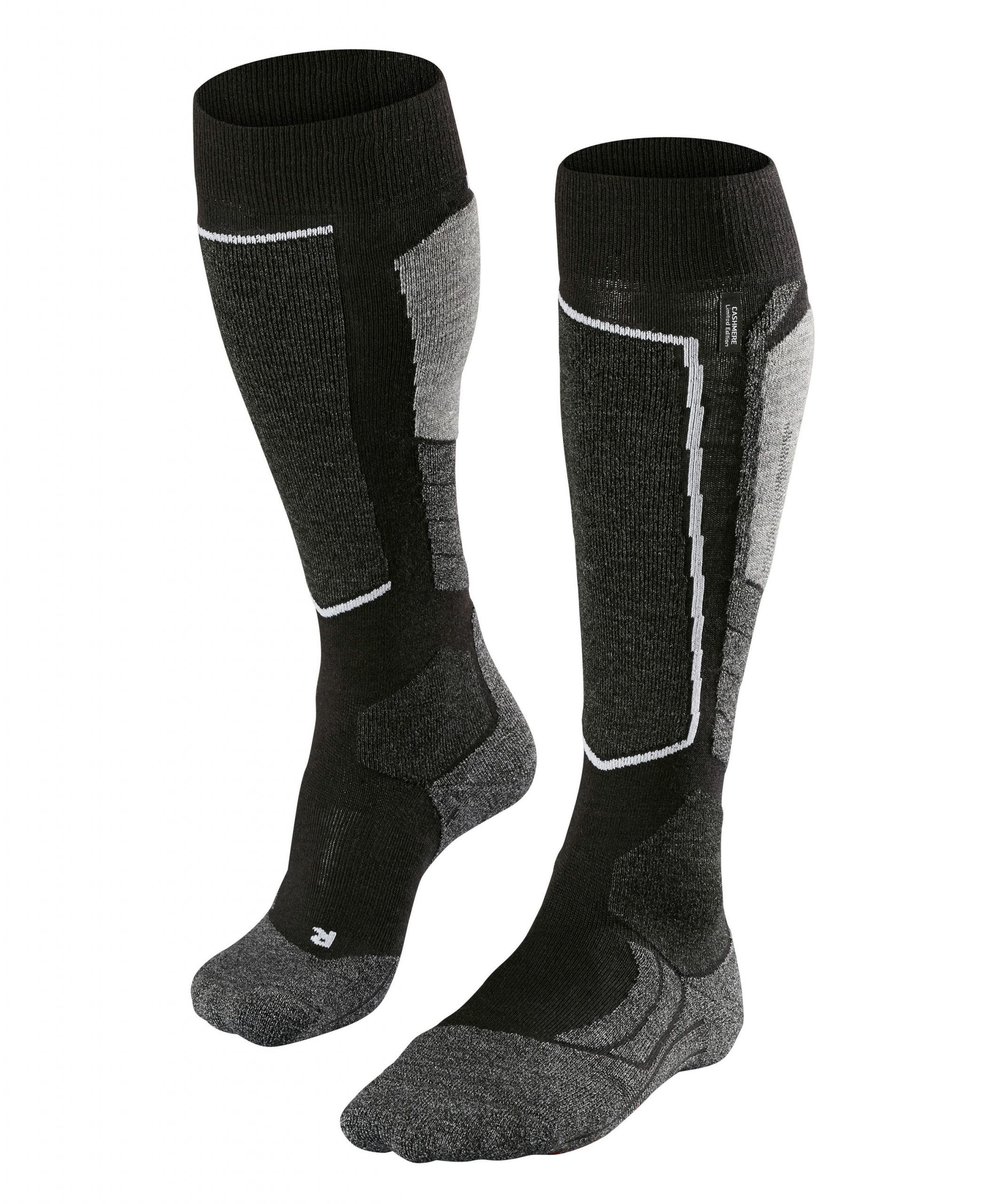 FALKE Heren Skisokken SK2 Zwart Mix