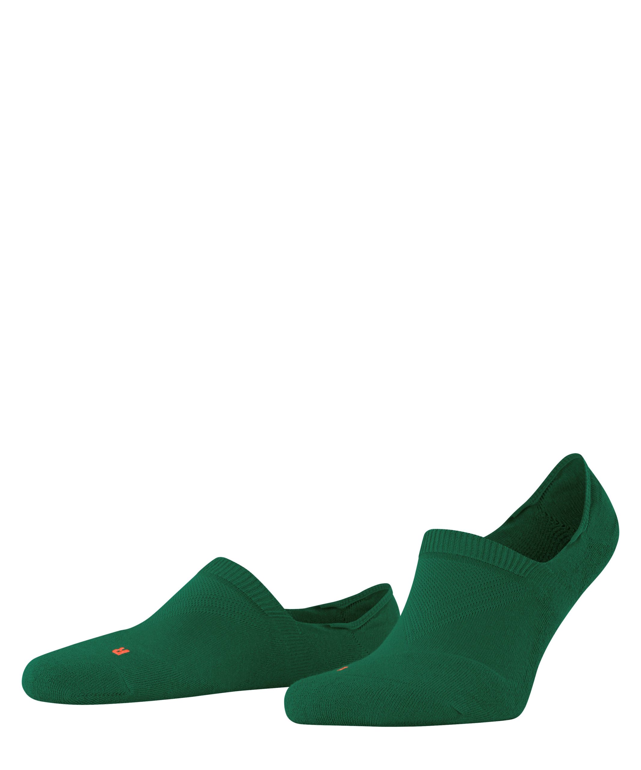 FALKE Unisex Footies High Cut Cool Kick Invisible Groen