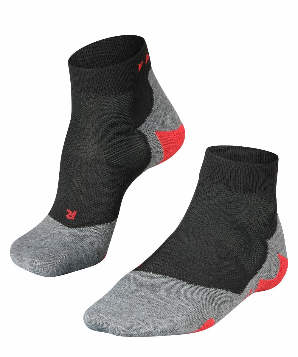 FALKE Heren Hardloopsokken RU5 Short Zwart