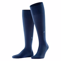 Burlington Heren Kniekous Leeds Blue