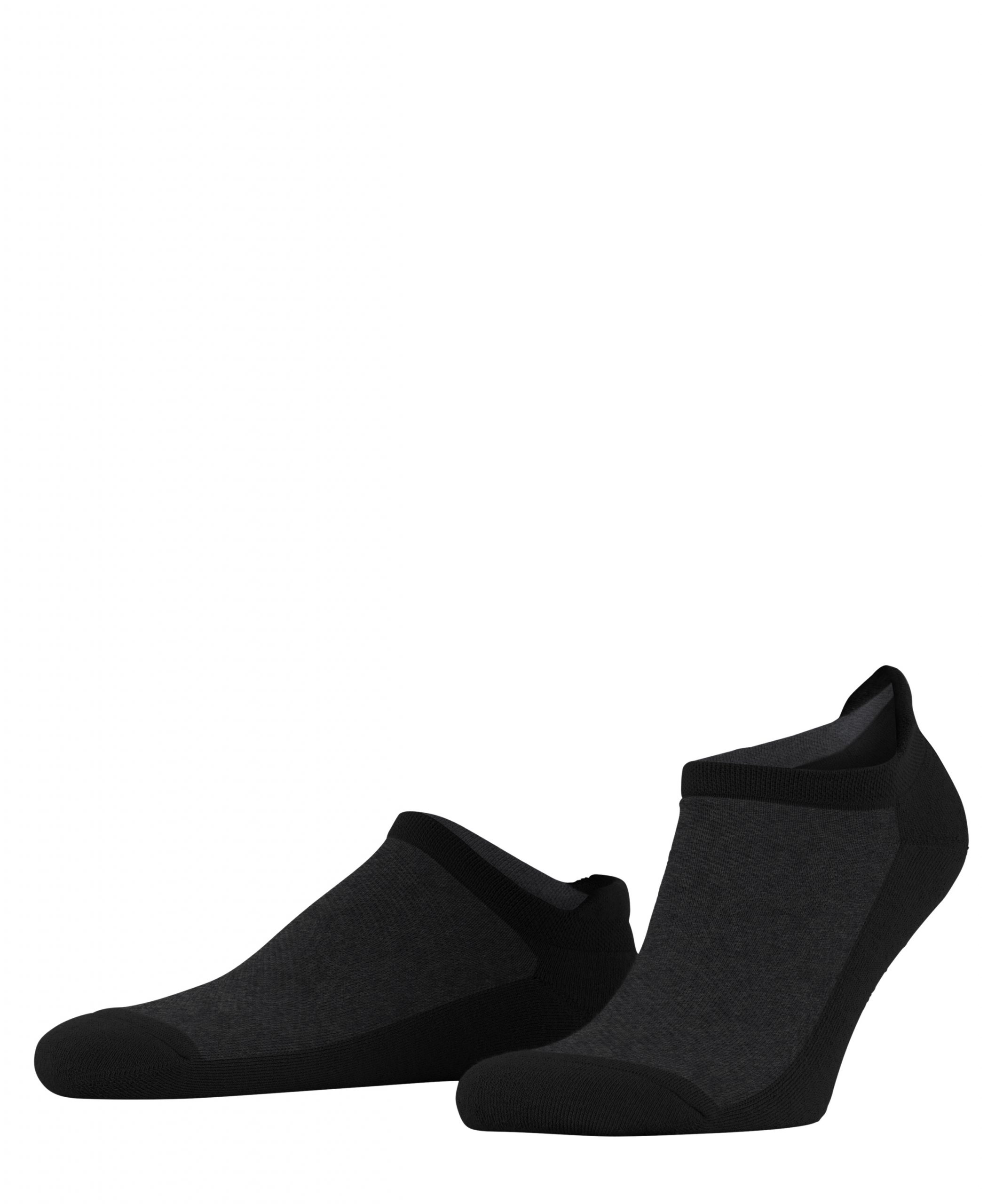 Burlington Heren Sneakersokken Athleisure Zwart