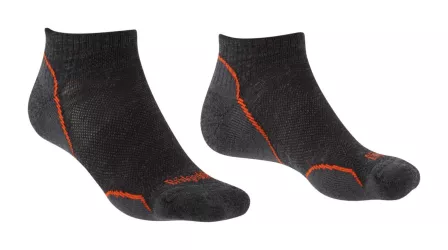Bridgedale Heren Wandelsokken Sneaker Ultralight T2 Antraciet