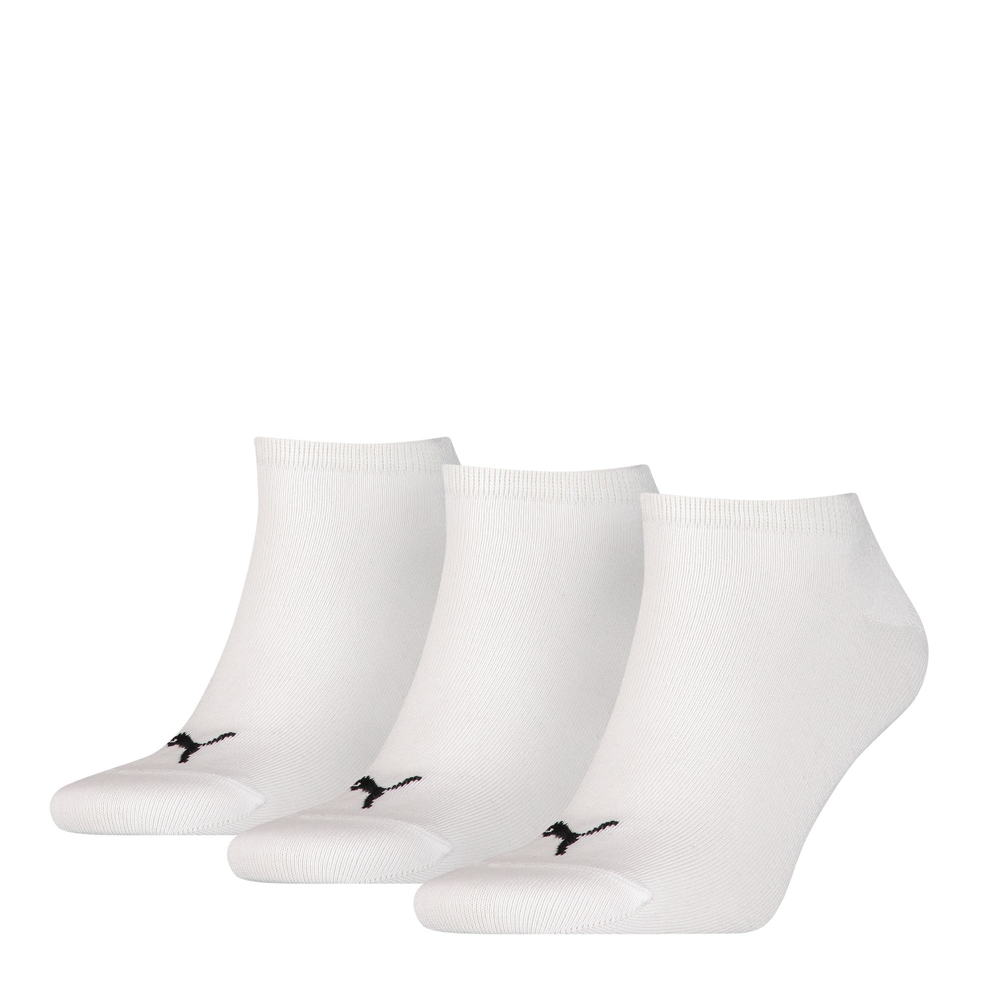 PUMA Sneakersokken Unisex 3-Pack Wit