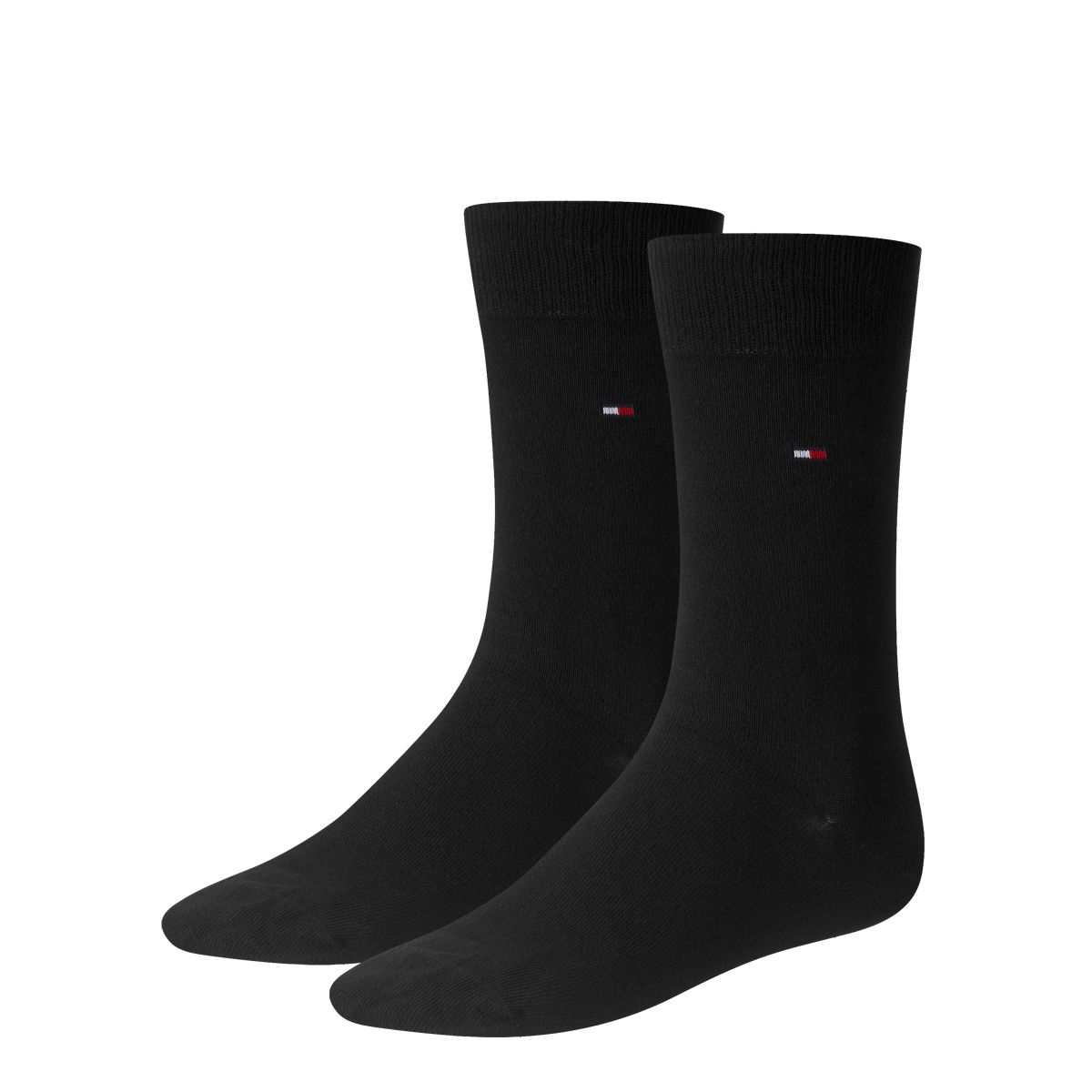 Tommy Hilfiger Herensokken Classic 2-Pack Zwart