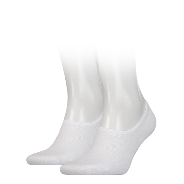 Tommy Hilfiger Heren Footies High Cut 2-Pack Wit
