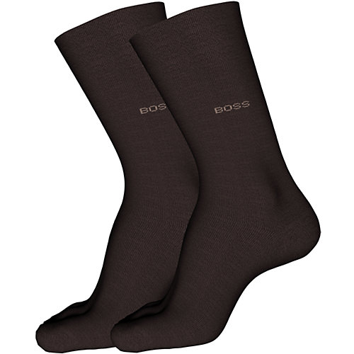 Hugo Boss Herensokken Classic 2-Pack Bruin