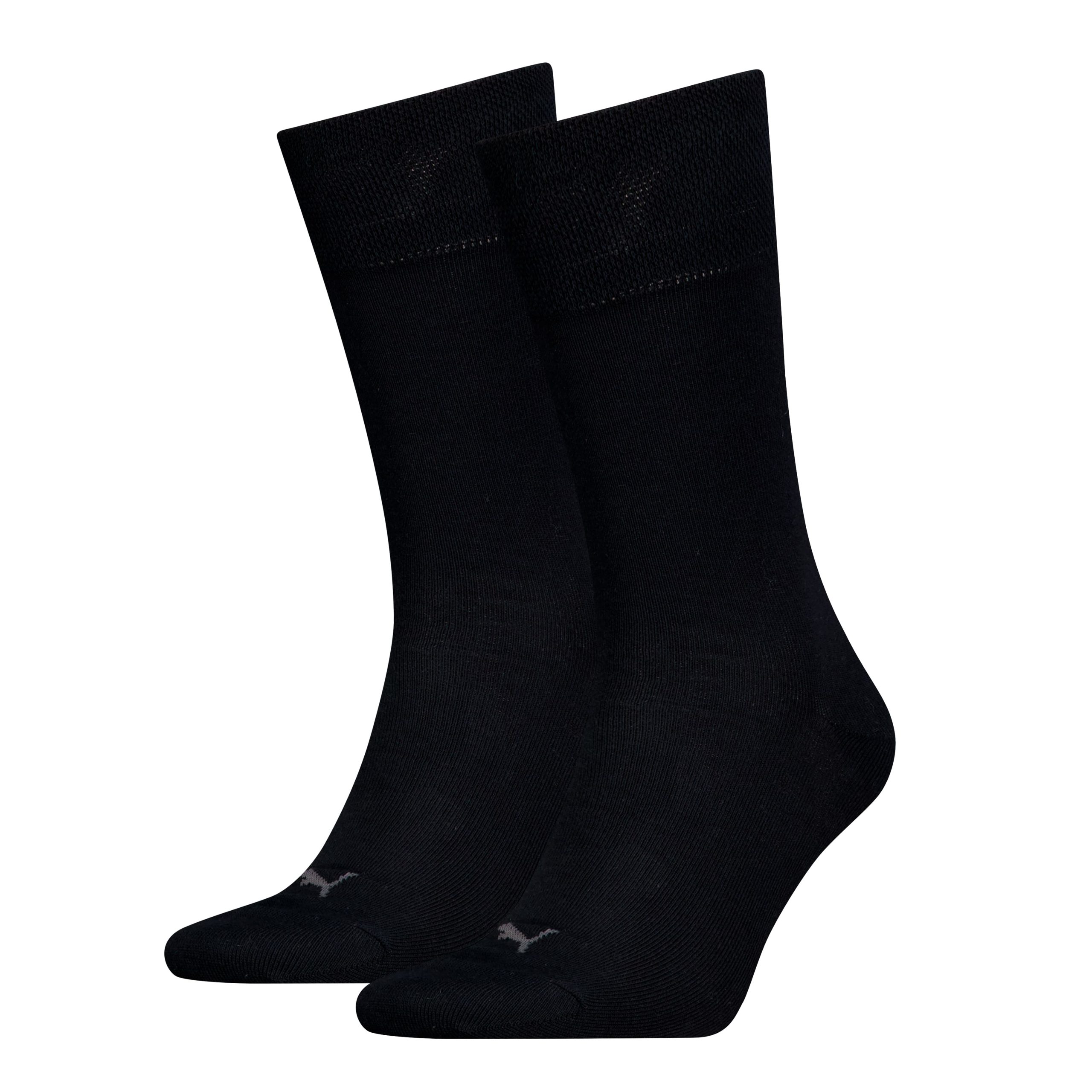 PUMA Herensokken Classic Piquee 2-Pack Zwart