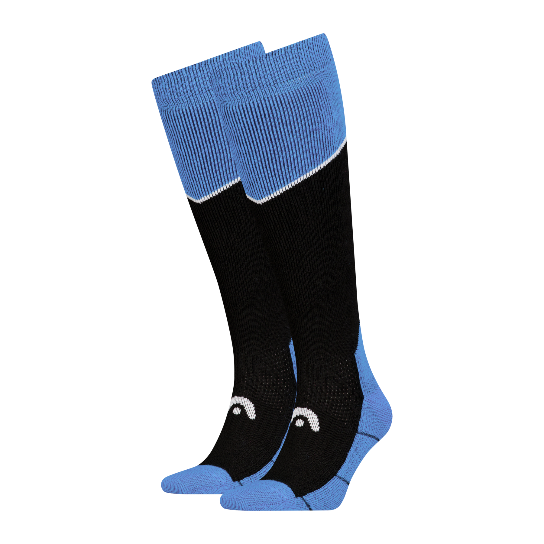 HEAD Skisokken Unisex Beginner Logo Blauw