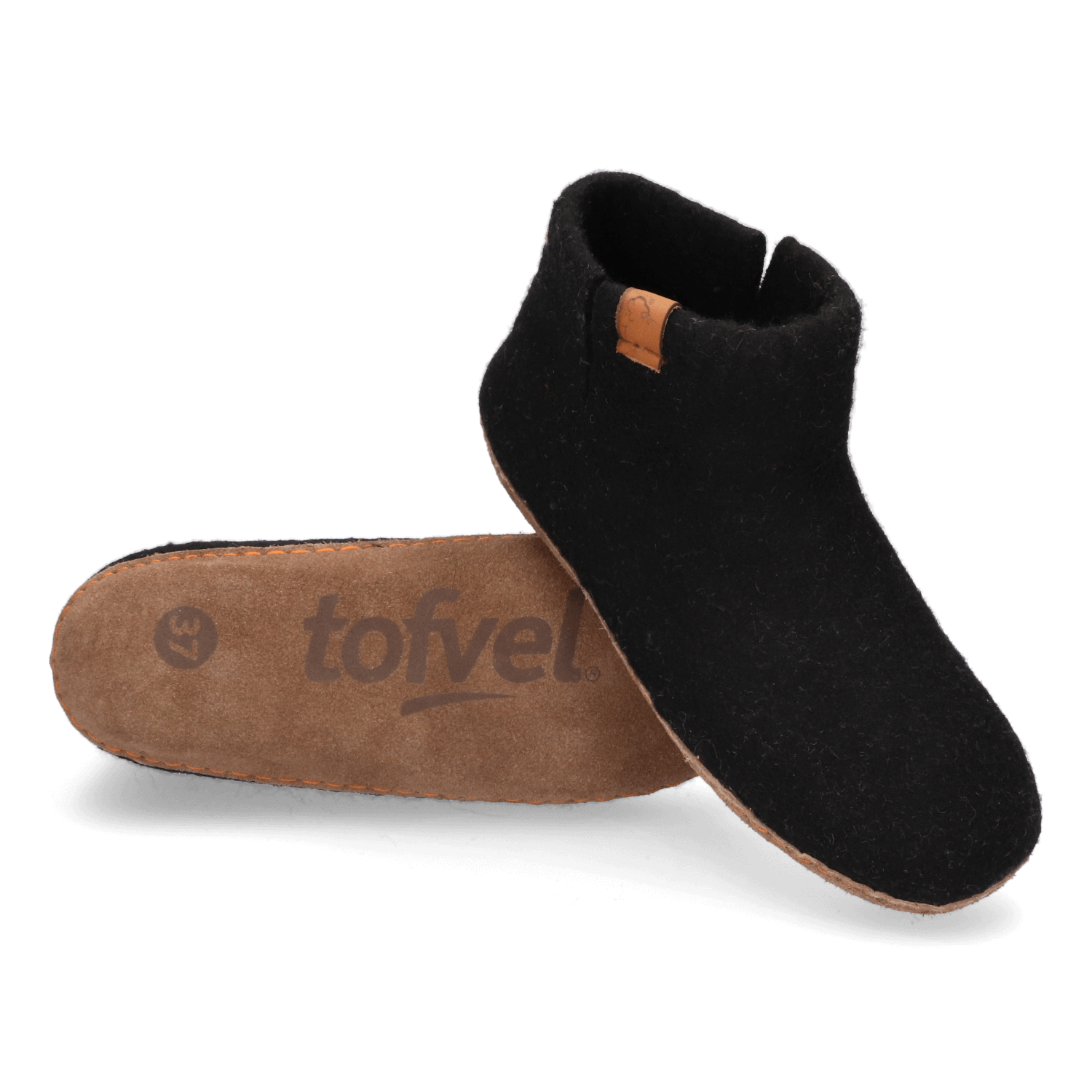 Tofvel Unisex Huissloffen Mula Black