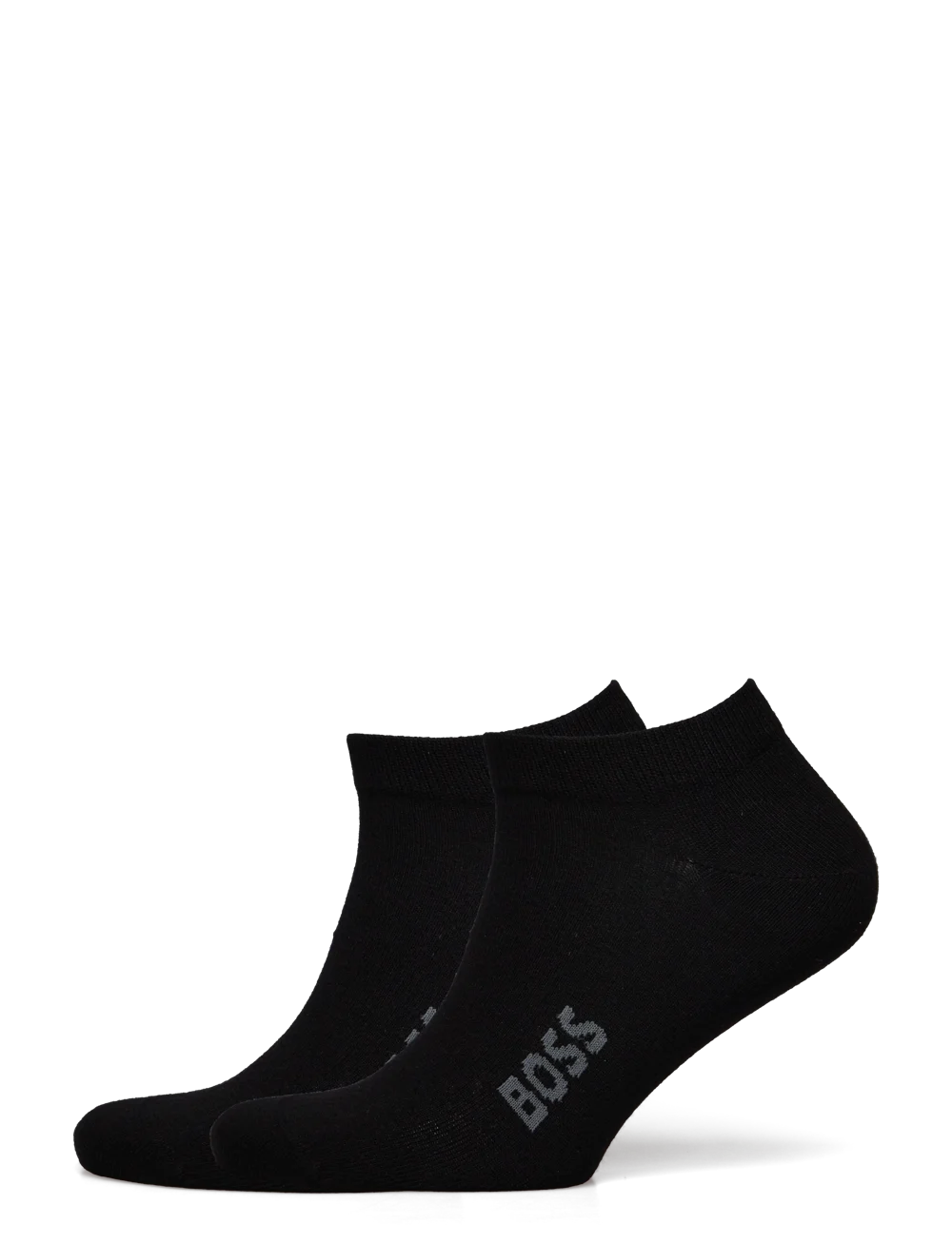 Hugo Boss Heren Sneakersokken Bamboo 2-Pack Zwart