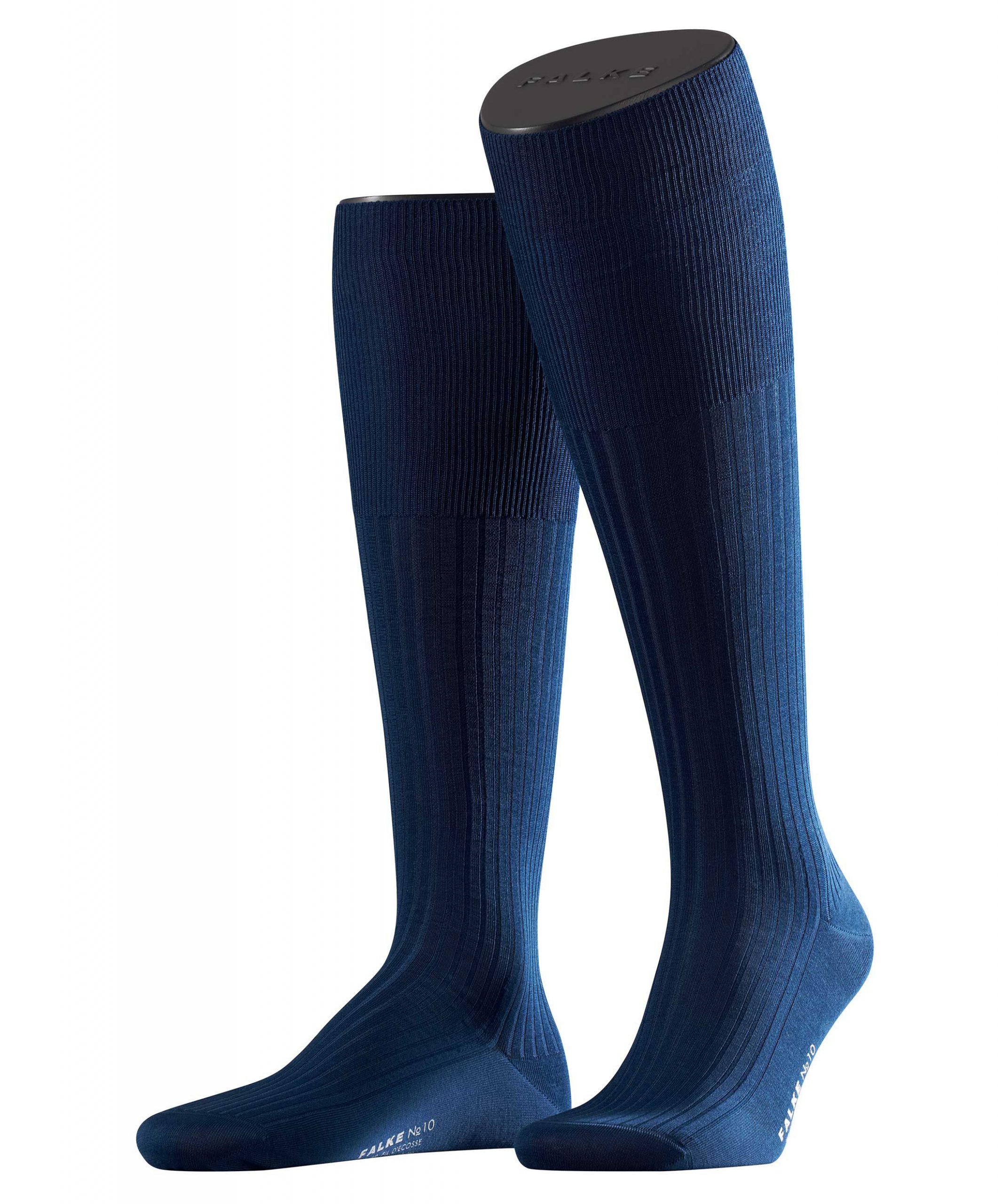 FALKE Heren Kniekous No.10 Kh Royal Blue