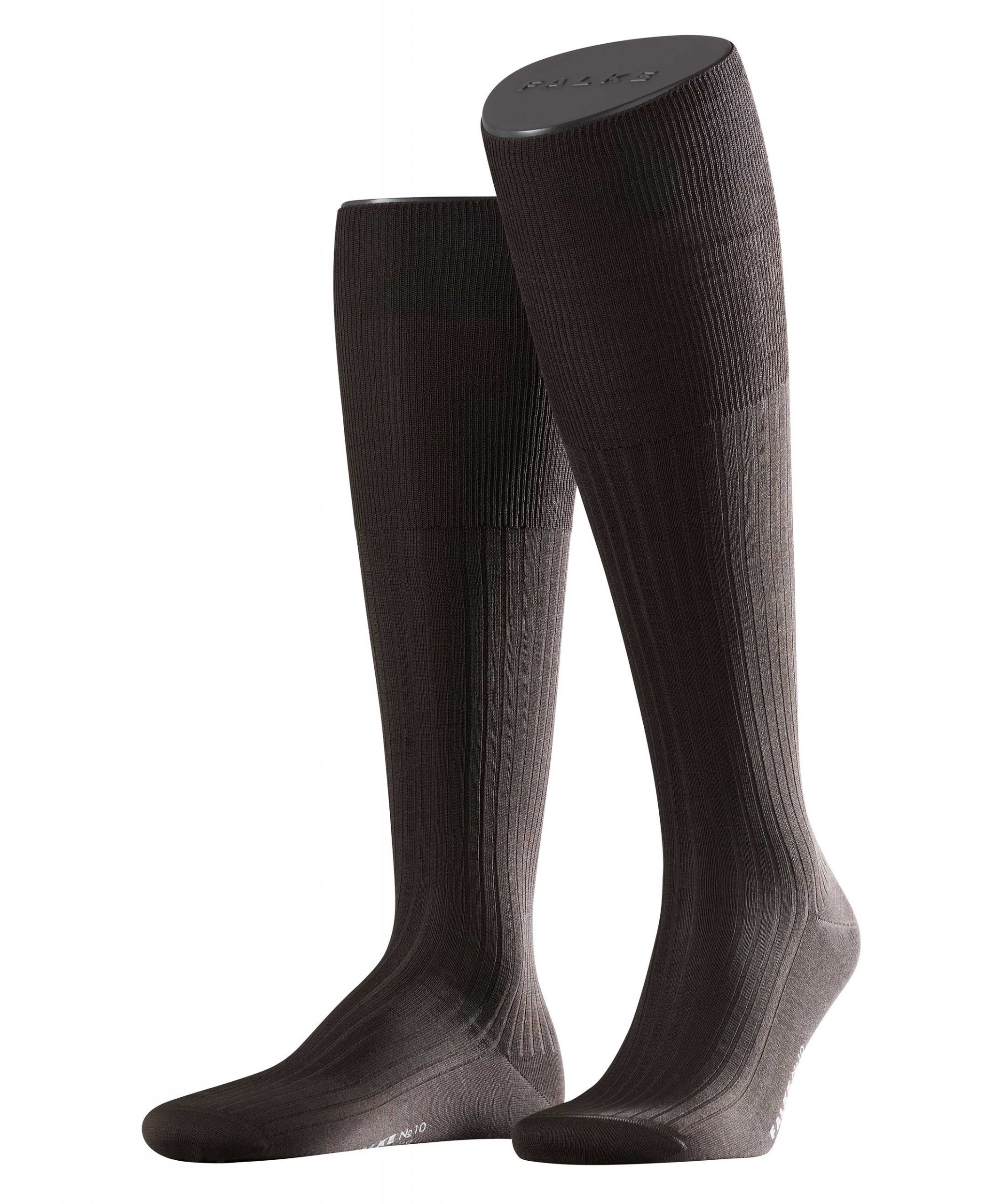 FALKE Heren Kniekous No.10 Kh Bruin