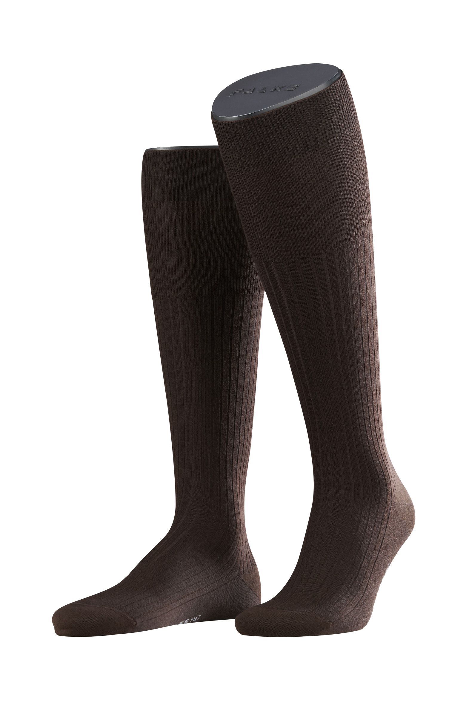 FALKE Heren Kniekous No.7 Kh Bruin