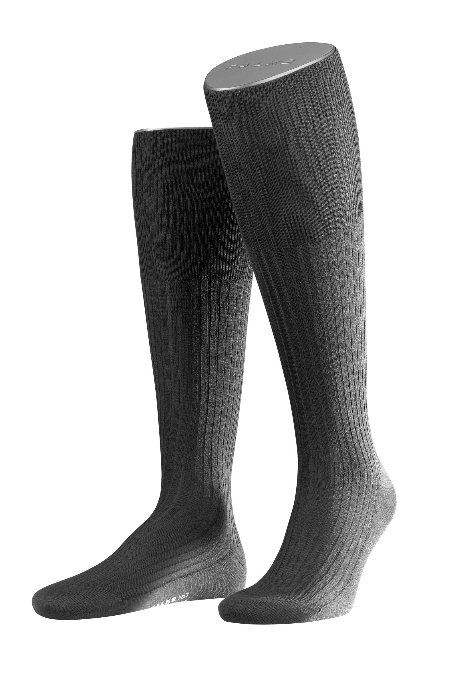 FALKE Heren Kniekous No.7 Kh Zwart