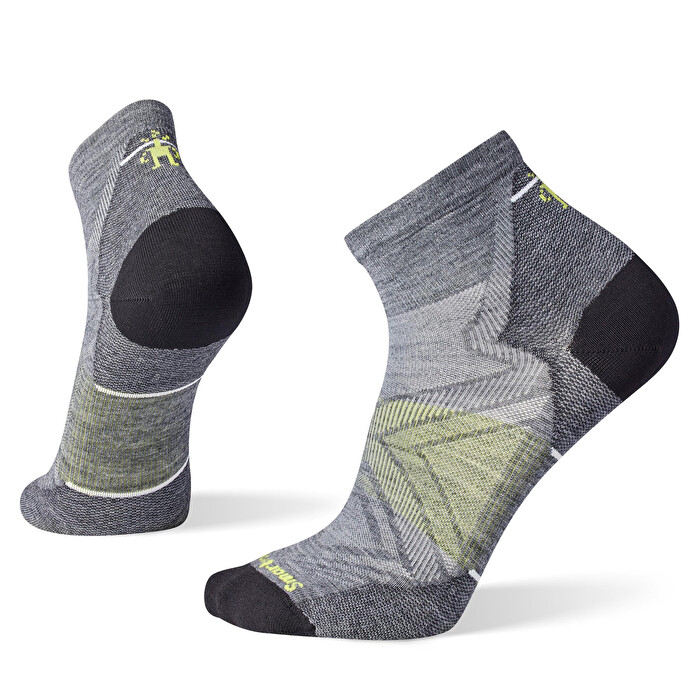 Smartwool Unisex Quarter Hardloopsokken Zero Cushion Grijs