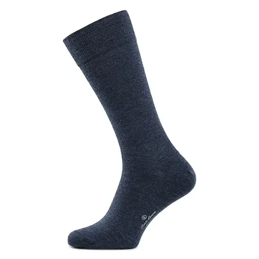 Carlo Lanza Herensokken Wol Blue
