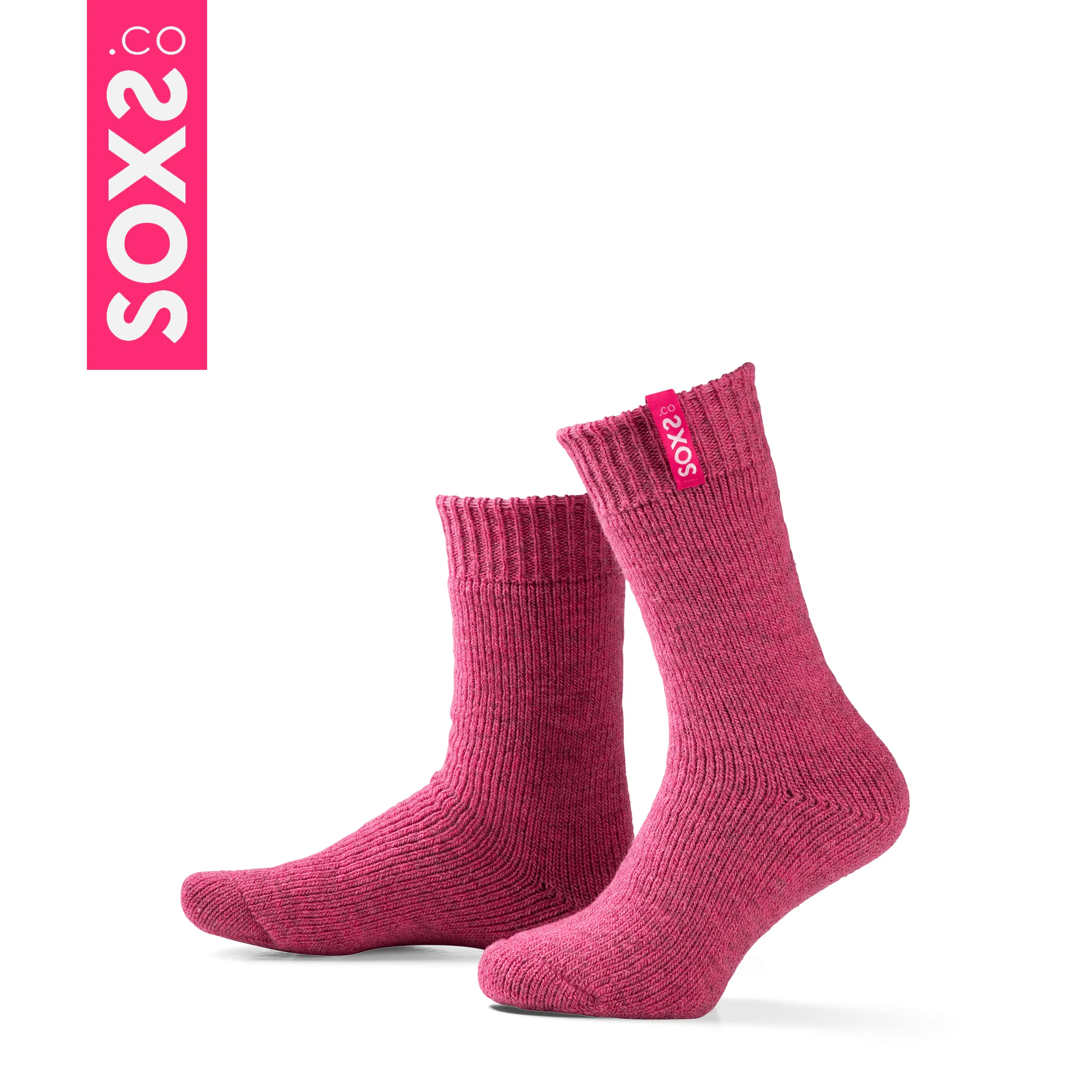 SOXS Unisex Sokken Cold Proof Medium Desert Rose