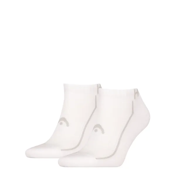 HEAD Unisex Sneakersokken Performance 2-Pack Wit