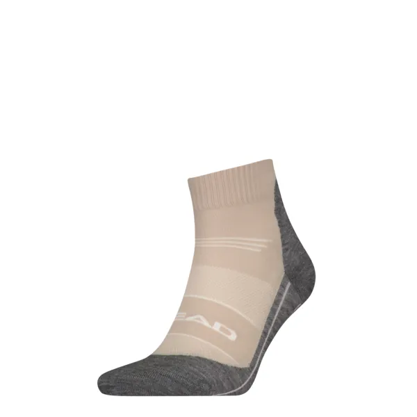 HEAD Unisex Quarter Wandelsokken Cool Taupe