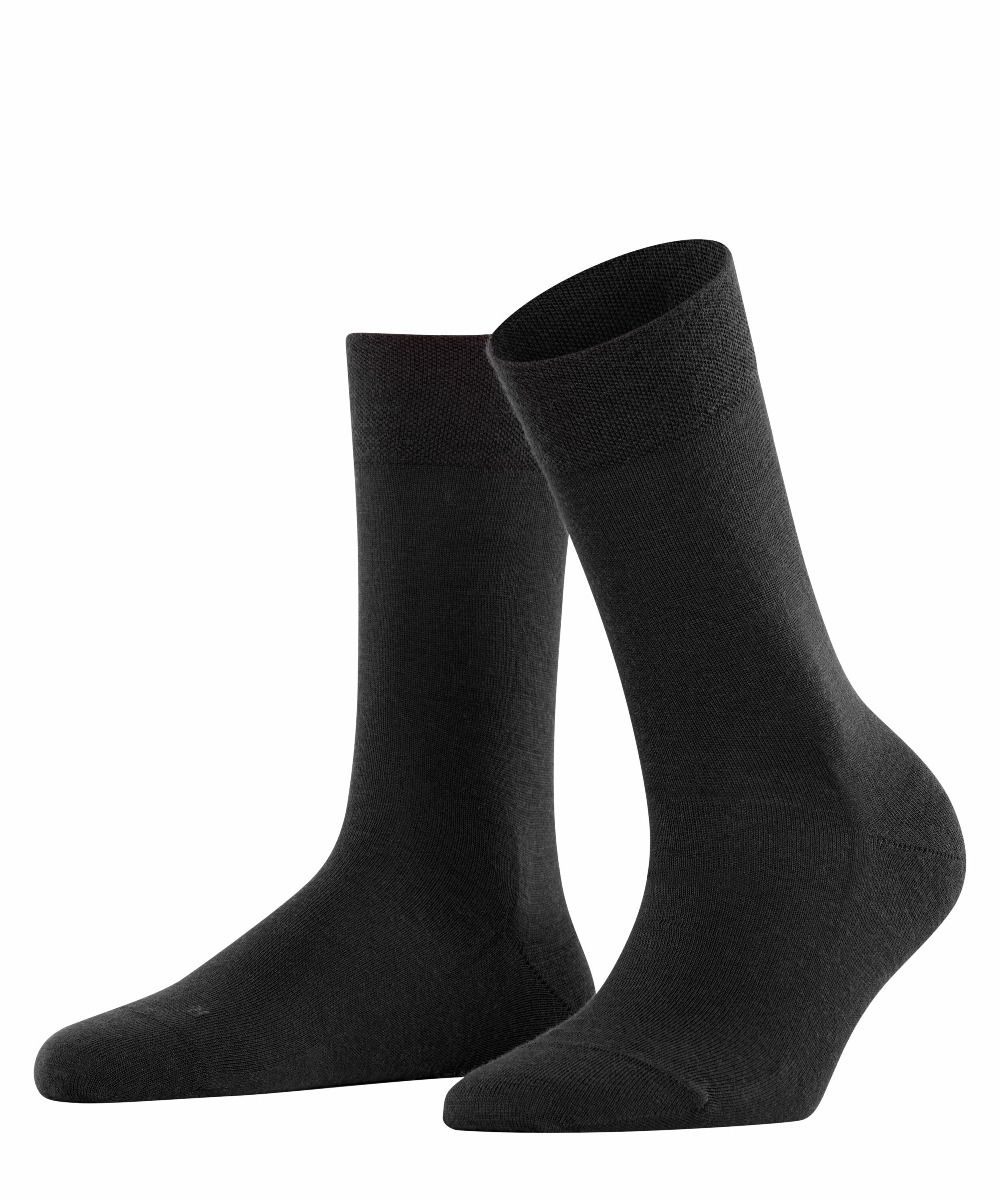 geld Onderbreking Respectievelijk Falke Dames sokken Sensitive Berlin Zwart online kopen
